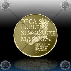 100 EVRO SLOVENIJA 2019 (PREKMURJE) PROOF